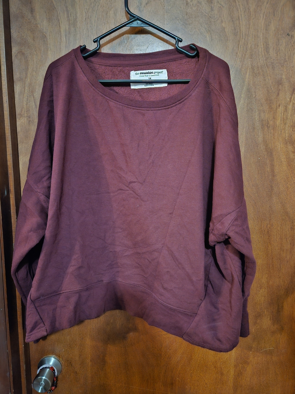 The Sweatshirt Project Women's Crewneck Sweatshirt - Burgundy